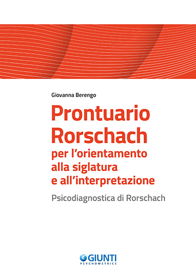 Immagine di Prontuario Rorschach per l'orientamento alla siglatura e all'interpretazione